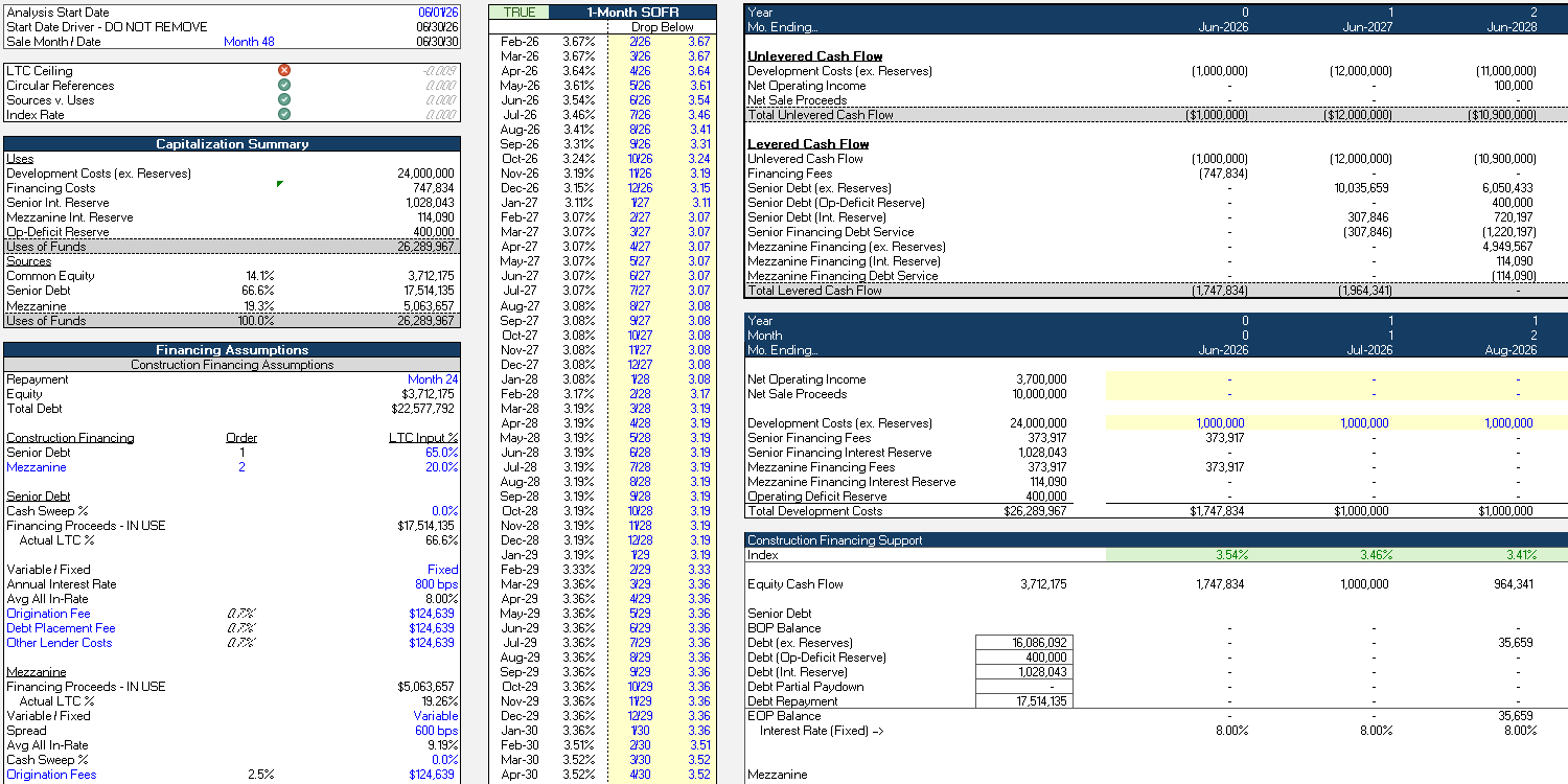 Construction Debt Module